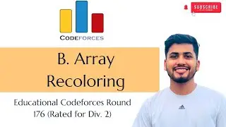 B . Array Recoloring | Educational Codeforces Round 176 (Rated for Div. 2) | Solution In Bangla