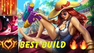 Best Experience With Miss Fortune 🔥🔥|| Perfect Build || Support💃 ☄️