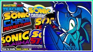 MasterArt Teaches: How I make my Sonic logos on Adobe Animate