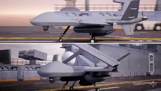 MQ-9B STOL LHA USMC GA-ASI