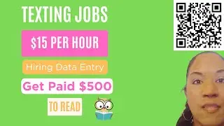 Get Paid $500 to Read - Texting Jobs Pays $15+ P/H (Data Entry Jobs) Multiple Openings! Hiring ASAP