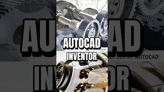 Perbedaan AutoCAD & Inventor #autocad #autocad2d #autocad3d #autocadtutorial #inventor #engineering