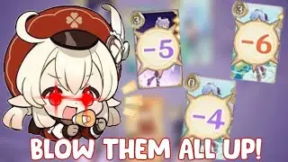 Klee overload deck is amazing! Genshin Impact TCG