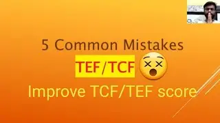 5 most common mistakes - TCF/TEF