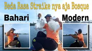 Rezeki Ikan Enak Lagi Bosque..! MANCING DASARAN. HANDLINE VS MODERN. HANDMADE KAYAK FISHING