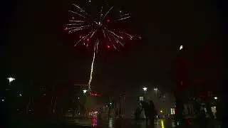 Feuerwerk HDR Test RED 4K 50 FPS, Silvester 2021/2022