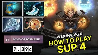 🌀 How Immortal Rank Plays WEX Invoker Support 4 — Super Impact, Super Annoying!😈