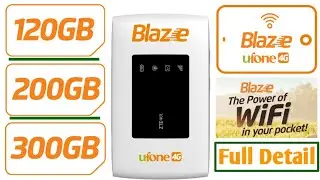 Ufone Blaze device Detail || Blaze Package detail || Ufone Wifi Device || TSK