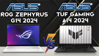 ROG Zephyrus G14 2024 GA403 vs TUF Gaming A14 2024 | Which One is The Best | Tech Comparison