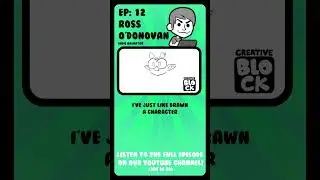 Character Design ROSS O'DONOVAN | #animation #creativeblock #podcast #shorts