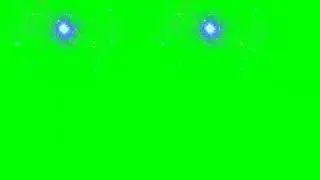greenscreen animation effects with spark light greetings