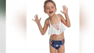 Children’s cute Swimwear Picture Display