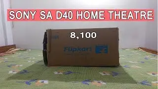 Sony SA D40 Bluetooth Home Theatre  Black 4.1 Channel