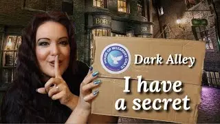 🧪 FIRST LOOK - I Have a Secret House of Wizardry Dark Alley Box Unboxing with me Victoria Maclean
