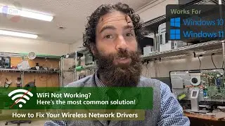 Resolve WiFi Button Disappearing or Connection Issues | Windows 10/11