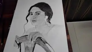 Kiara Advaani ( Dimple from Shershah) #SKETCH #Art @kiaraadvaani #subscribe