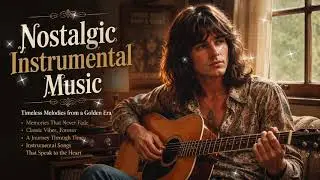 🎶 NOSTALGIC INSTRUMENTAL MUSIC | Vintage Relaxing Guitar Melodies | Timeless Retro Vibes