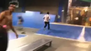 Throwback Clip:Mike Mo Drops in with a broken board