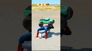 Who is stronger? Superhero vs Spider-Man #shorts