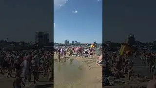 Анапа. Ужас на пляже. Мест нет. Грязное море. Центральный пляж. Отдых. 17 августа 2024 г.