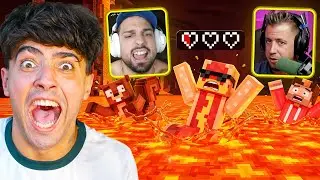OUR FIRST TIME IN THE NETHER (goes wrong)