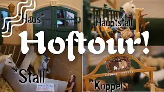 HOFTOUR! Ich zeige euch  mein GANZEN schleich hof! - 🐎schleich🐎- Schleich horse #love 🦋💖