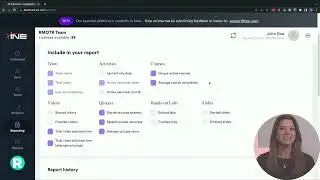 INE Business Solutions: Generating Reports