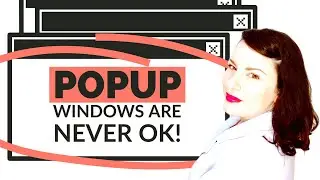 Popup windows / modals on your website are bad - UX SEO Tech Thursday