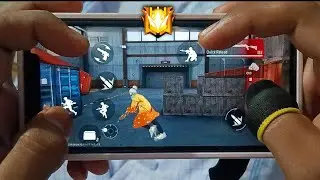 4 Finger Setting ⚙️ 4 Finger Custom Hud ⚡ 4 Finger Handcam Gameplay 🎯 iPhone Xr Free Fire Settings