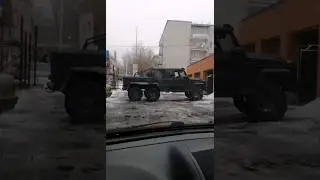 Mercedes-Benz G63 6x6. #История тюнинга #авто