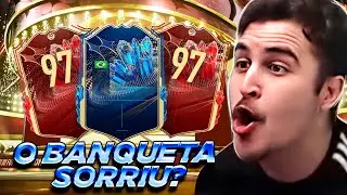 TIREI 2 TOTS 97 ULTIMATE NAS RECOMPENSAS E UM BR NOS PACKS DO BANQUETA!!