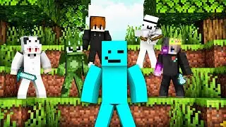 MIECKI vs 5 ŁOWCÓW (minecraft manhunt)