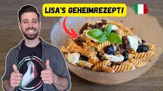 😍 Lisa's MEDITERRANER NUDELSALAT - So einfach und lecker! 🍽️