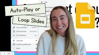 How to Auto-Play or Loop Google Slides Presentation | Google Slides Tips | Teacher Tech Tip