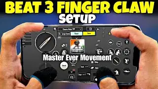 Best 3 Finger Claw Control Setting | 3 Finger Control Code | BGMI / PUBG MOBILE