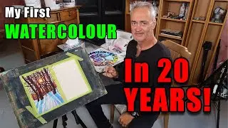 My First Watercolour Painting IN 20 YEARS!
