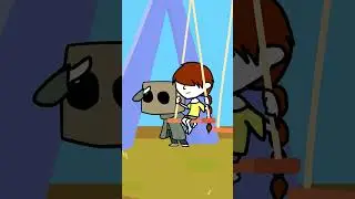 RK Likes The Swing #shorts #littlenightmares #yoshi