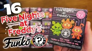 16 Five Nights at Freddy's Funko Mystery Mini Figures | Unboxing FNAF Funko Figures