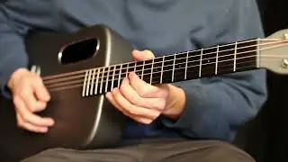 Playing the Lava Me 3 guitar, which has built in looper and effects :)