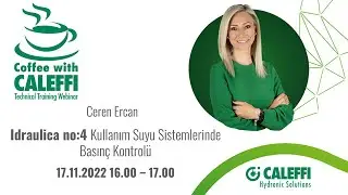 Idraulica no:4 Kullanım Suyu Sistemlerinde Basınç Kontrolü - Coffee with Caleffi