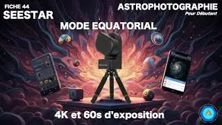 FICHE44:Seestar:Equatorial mode with 4K and 60s