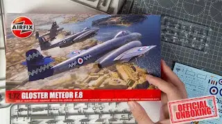 Official Unboxing - Airfix Gloster Meteor F.8 (A04064)