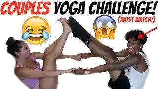 HOT YOGA CHALLENGE WITH GIRLFRIEND!!😂 || HILARIOUS EDITION!