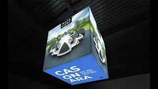 WaveLight Casonara Blimp Hanging Light Box by youHUGE.com