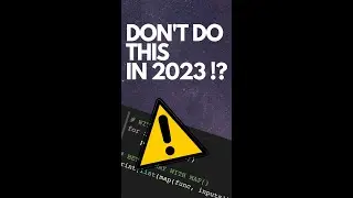 BIG MISTAKE of Using For Loops in Python (2023) !! 
