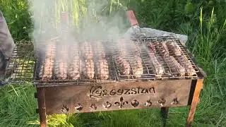 You definitely didn’t eat such a barbecue 🤤 Такой шашлык вы точно не ели 🤤