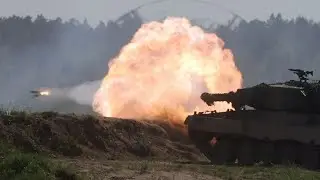 Украинские «Леопарды» получили современные бронебойные боеприпасы DM53