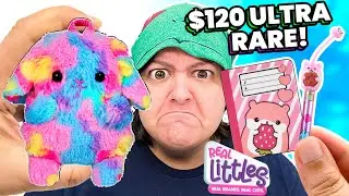 IMPOSSIBLE To Find Plushies Pets Backpack Real Littles Unbox & Review
