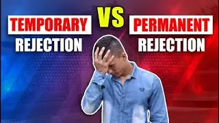 What is Temporary Rejection TR & Permanent Rejection PR in Medical | Medical Rejection After SSB