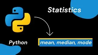 Beginner Python Tutorial   Mean Median and Mode | In Hindi |